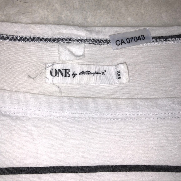 One Teaspoon Striped Top long sleeve Breton top - Picture 2 of 7